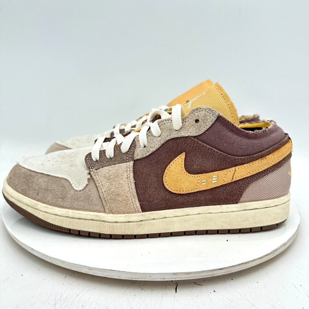 Nike Air Jordan 1 Low Men Size 8.5 DN1635-200 Craft Taupe Haze Training Shoes